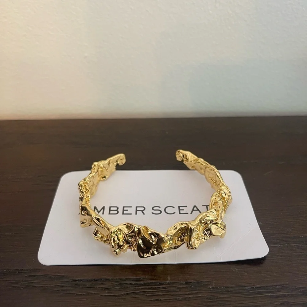 Amber Sceats Emery Bracelets 24k Gold plated